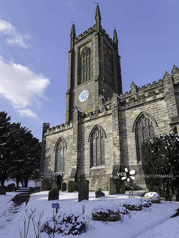 东格林斯特德圣斯威辛教堂图片素材