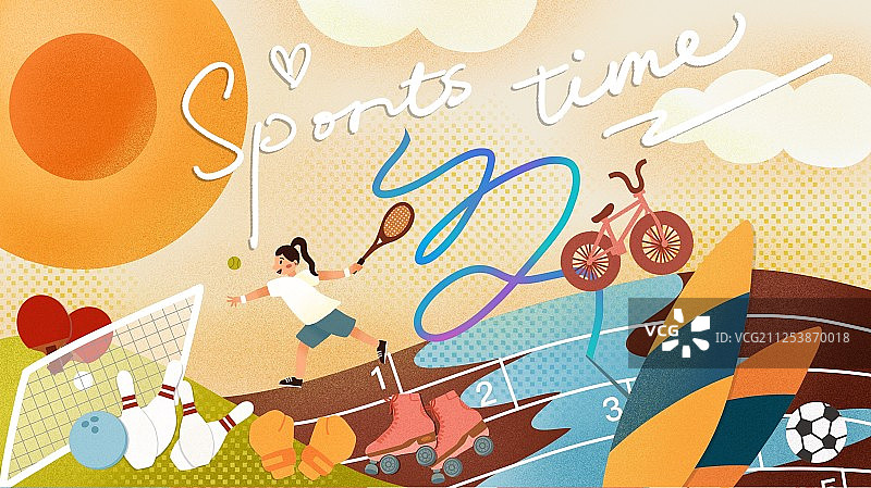 欢乐运动季图片素材