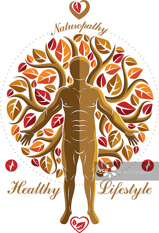 秋季运动型男士图片素材