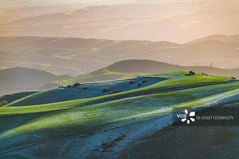 新疆江布拉克景区图片素材