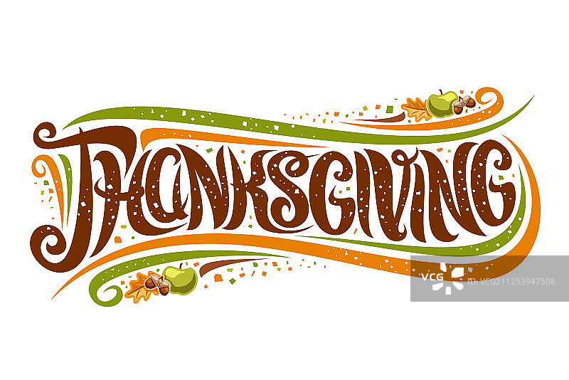 感恩节贺卡图片素材