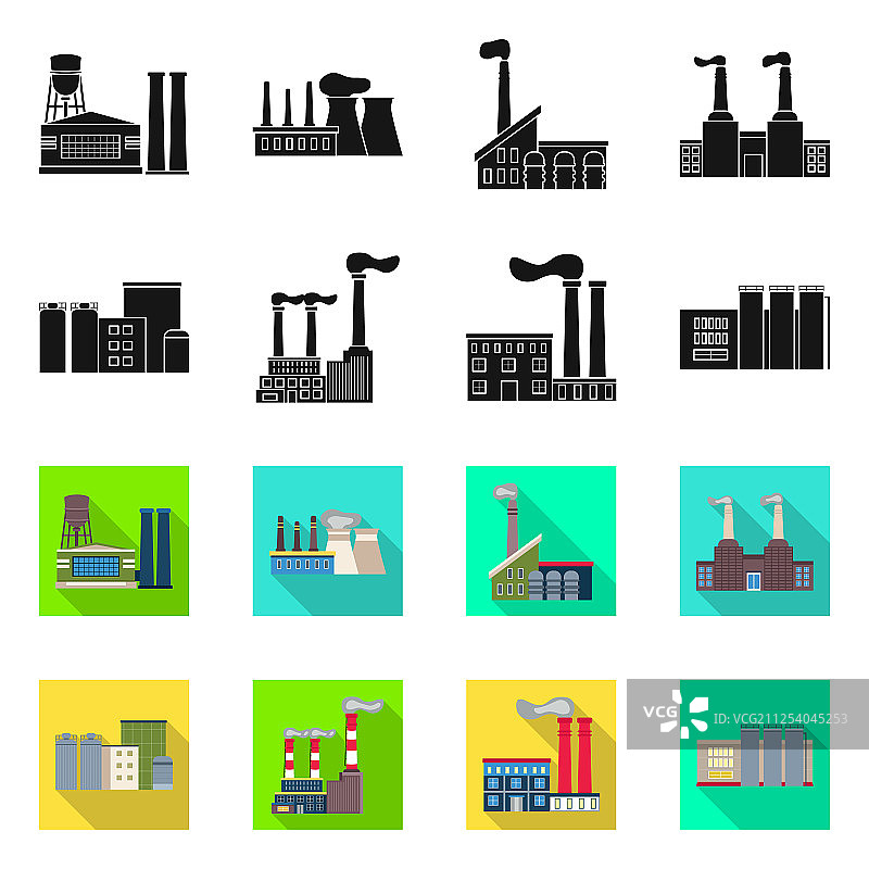 设计行业与植物logo图片素材