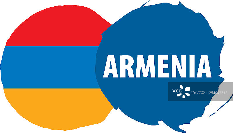 亚美尼亚国旗上有白色图片素材