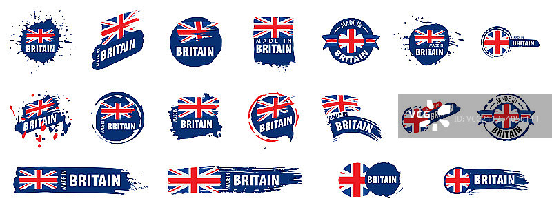 英国国旗上图片素材