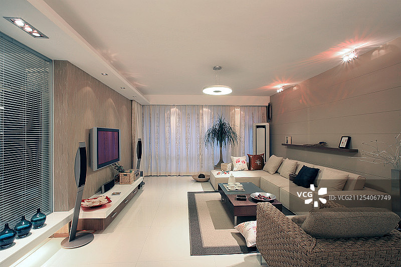 样板房-客厅图片素材