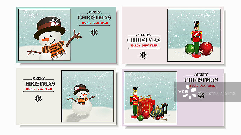 圣诞节和新年快乐图片素材