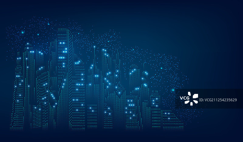 数字城市图片素材