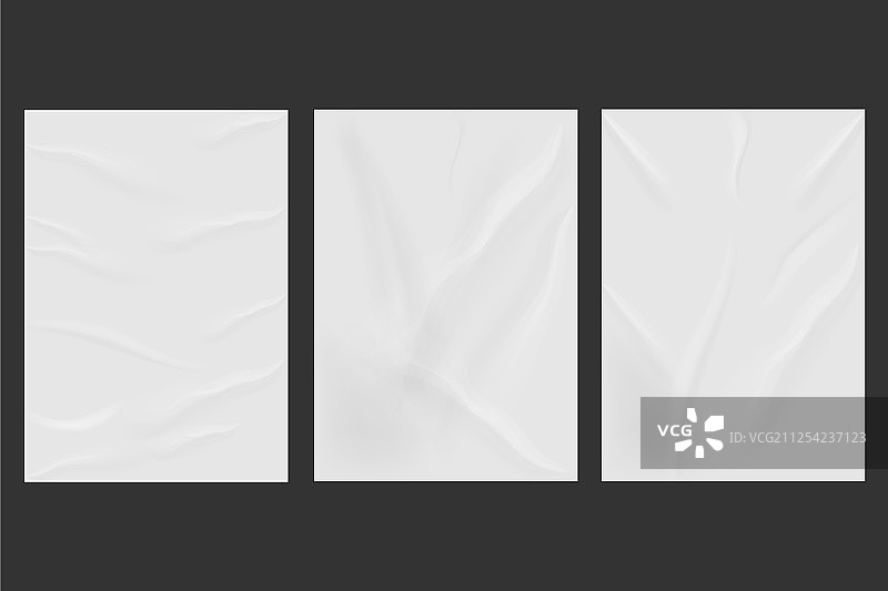 白色海报模板图片素材