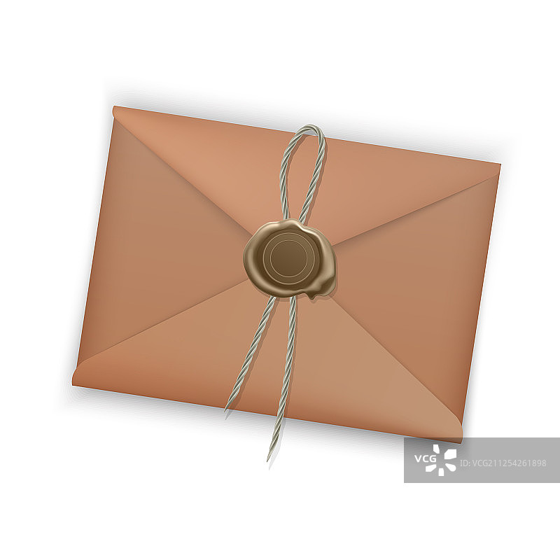 逼真的信封图片素材