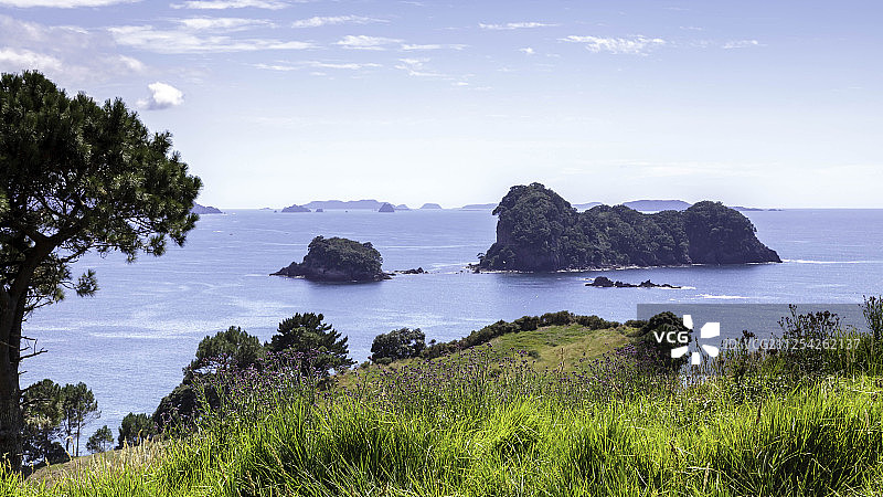 新西兰海黑附近的大教堂湾图片素材