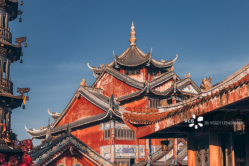 四川蜀南竹海龙吟寺图片素材