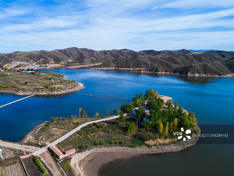 察尔湖生态旅游区图片素材