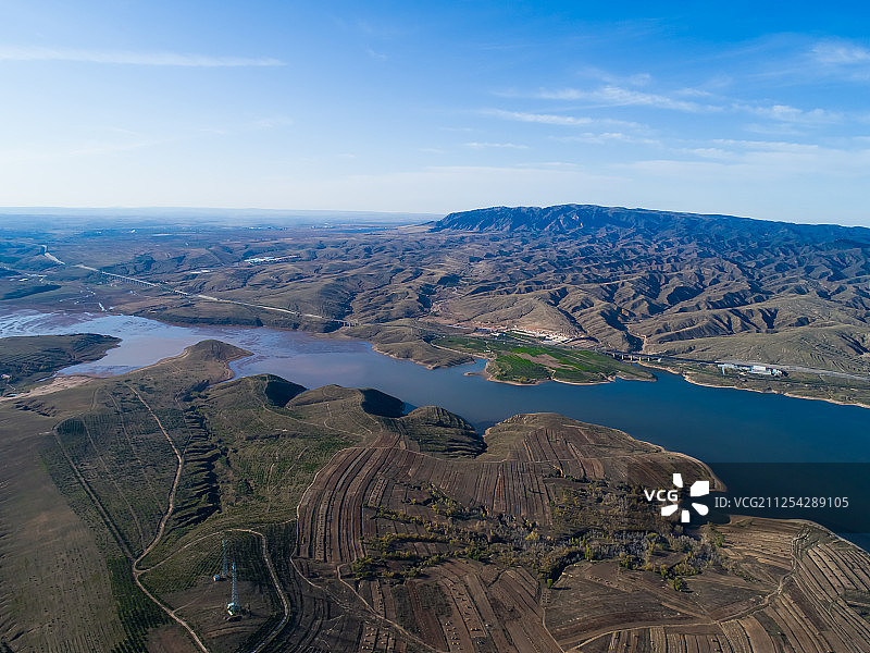 察尔湖生态旅游区图片素材