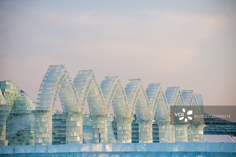 冰雕作品图片素材