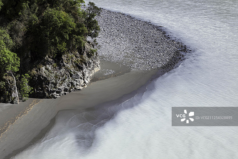 拉卡亚河景色图片素材