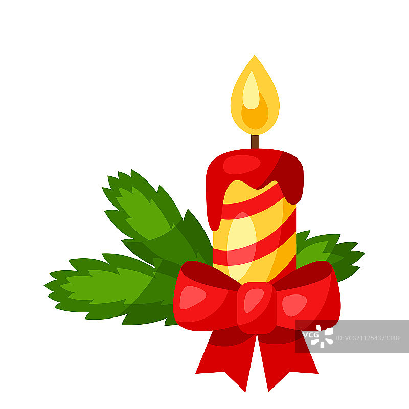 圣诞蜡烛图片素材