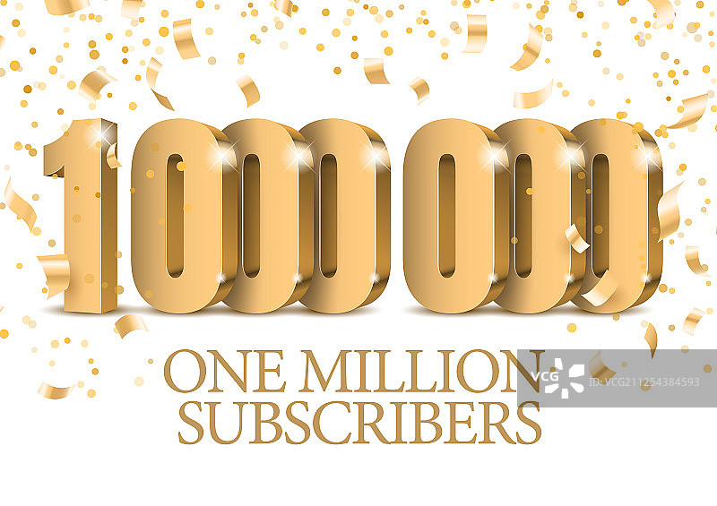 金色3D数字周年纪念活动图片素材