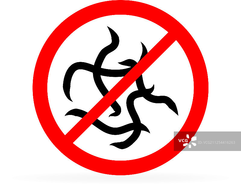 停止寄生虫图标图片素材