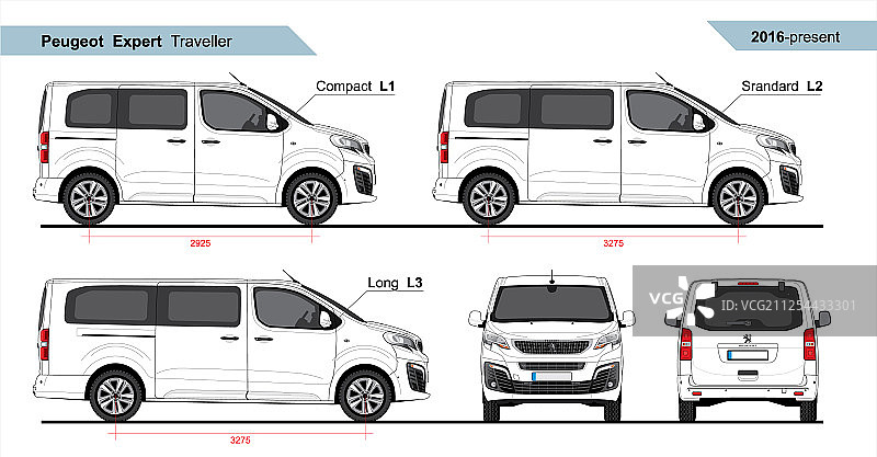 标致Expert Traveller L1 L2 L3 2016年至今图片素材