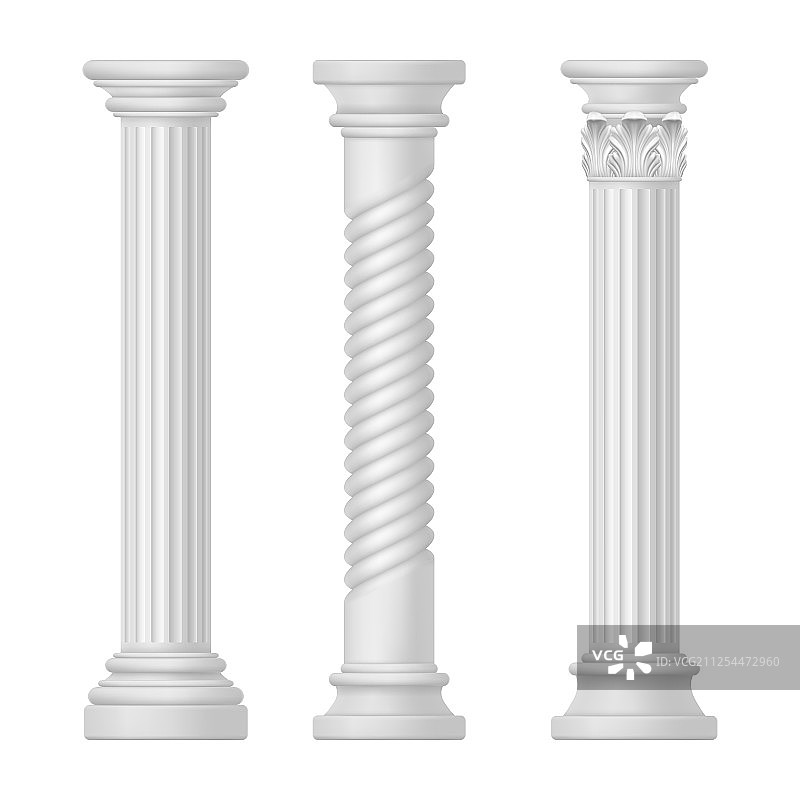 希腊和罗马埃及柱图片素材