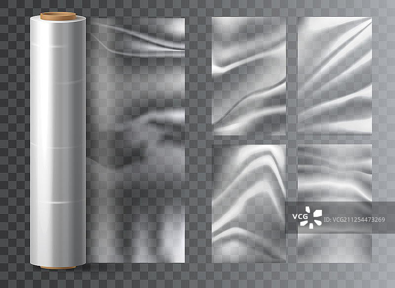 聚乙烯塑料食品保鲜膜图片素材