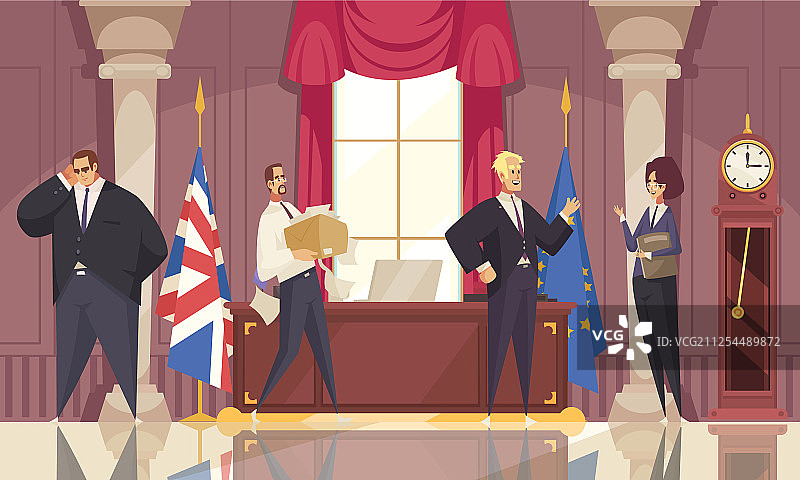 总统办公室场景图片素材