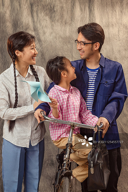 复古家庭照图片素材