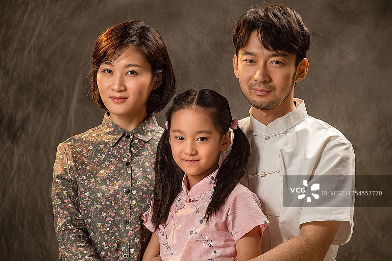 复古家庭照图片素材