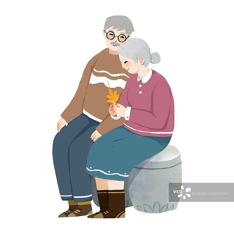 重阳节老人图片素材