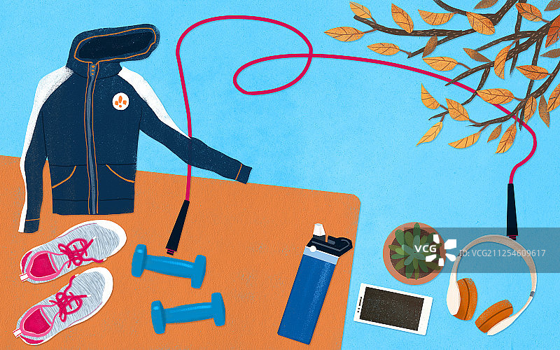 2020年台历-十月图片素材