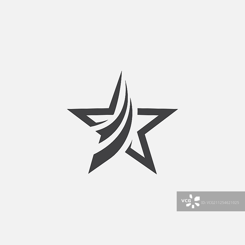 星星图标设计星星标志图片素材