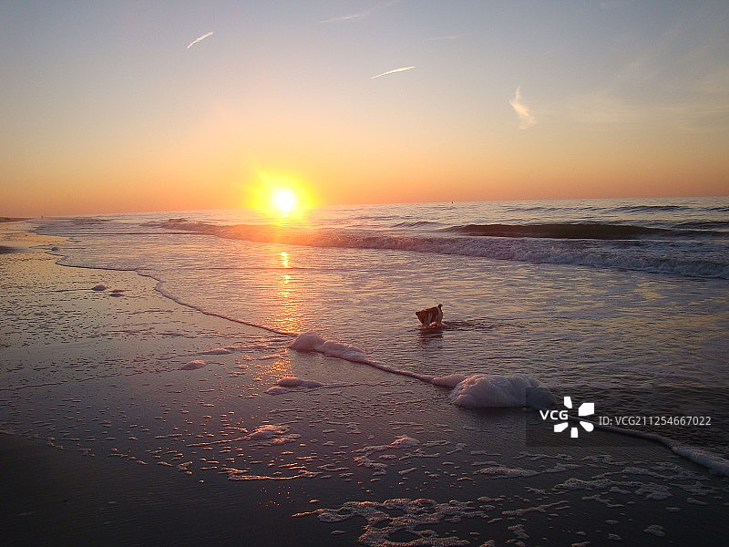 布里甘廷海滩图片素材