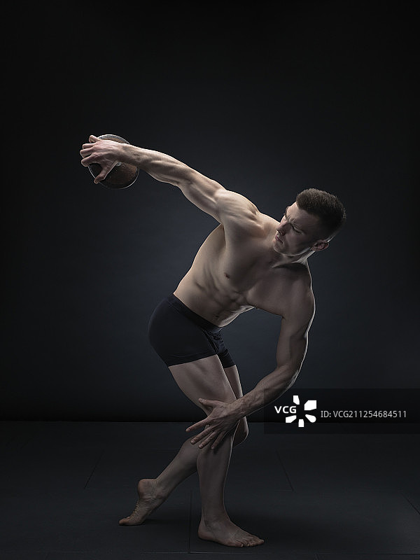 掷铁饼者图片素材