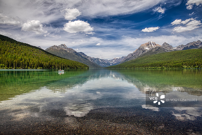 鲍曼湖-鲍曼露营地图片素材