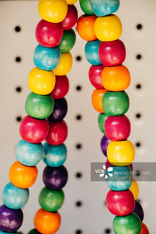 彩色珠子特写图片素材