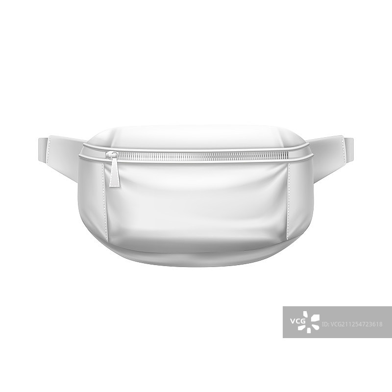 时尚腰包3D模型图片素材