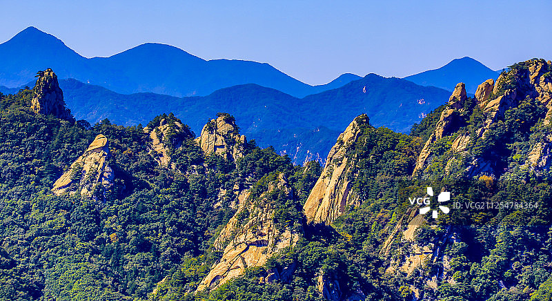 云蒙山色图片素材