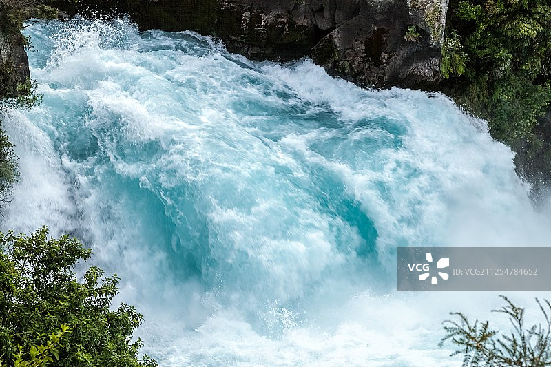 胡卡瀑布图片素材