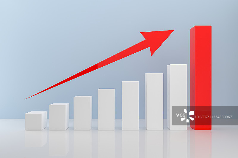 3D金融报表图片素材