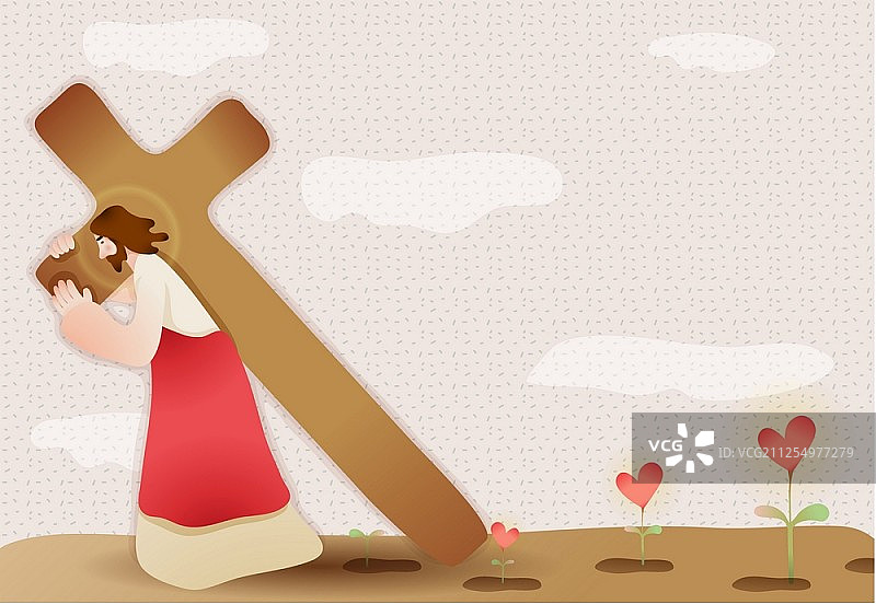 基督教主题矢量图图片素材