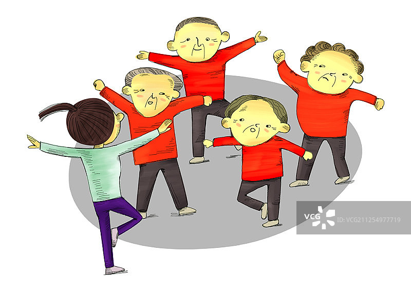 社会公益主题插画图片素材