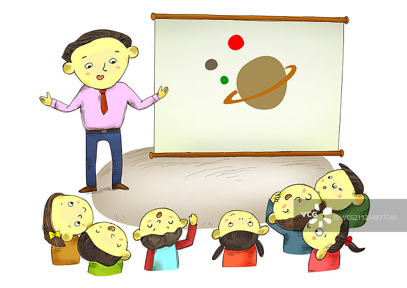 社会公益主题插画图片素材