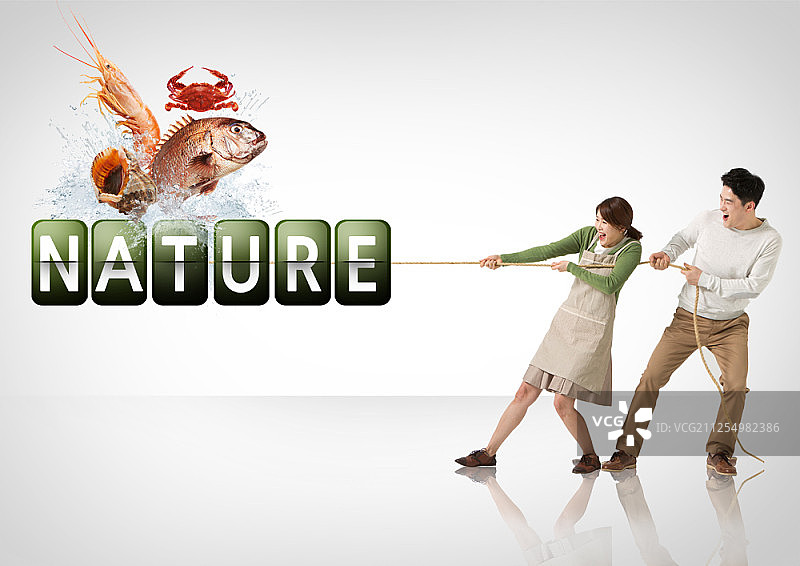 有机食品主题数字合成图像图片素材