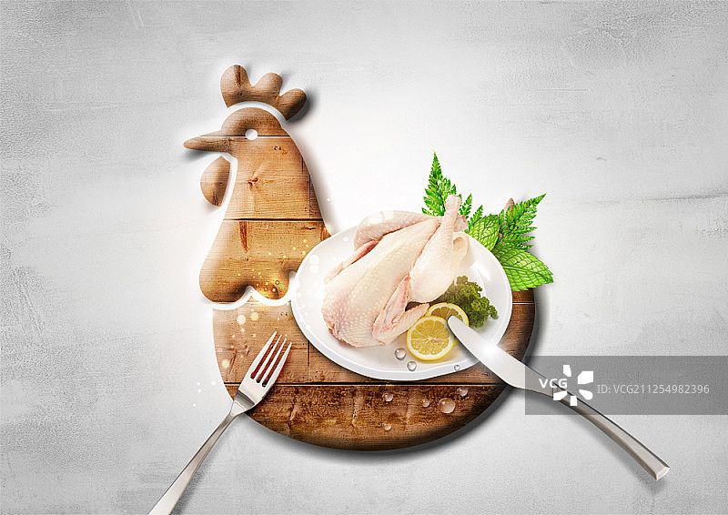 有机食品主题数字合成图像图片素材