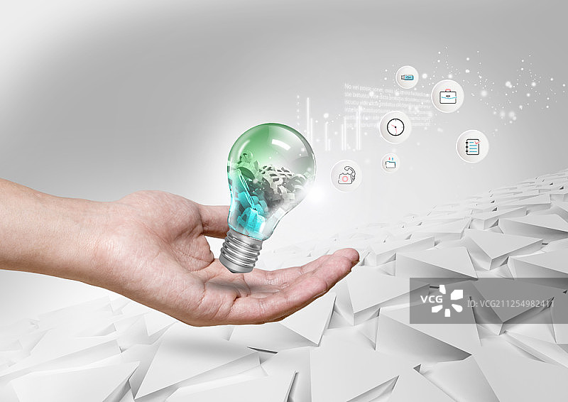 创意概念数字合成图像图片素材