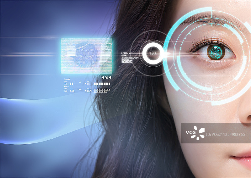 智能科技主题数字合成图像图片素材