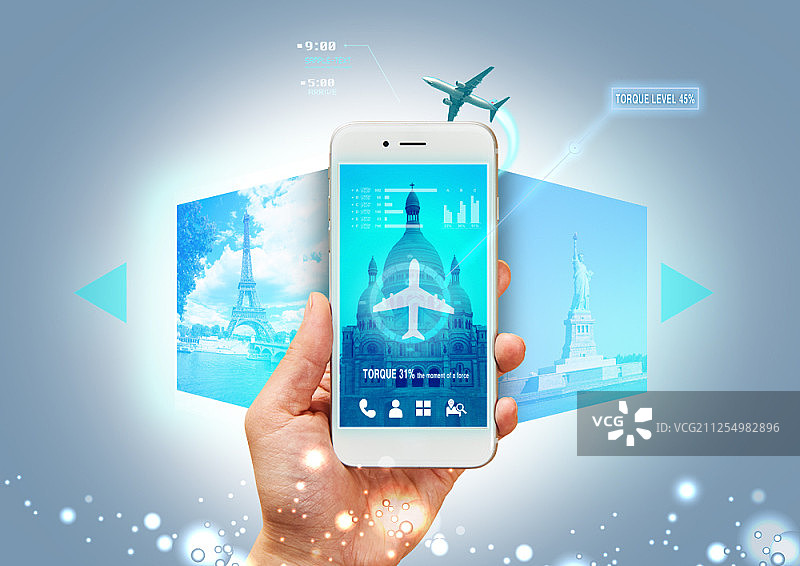 智能科技主题数字合成图像图片素材