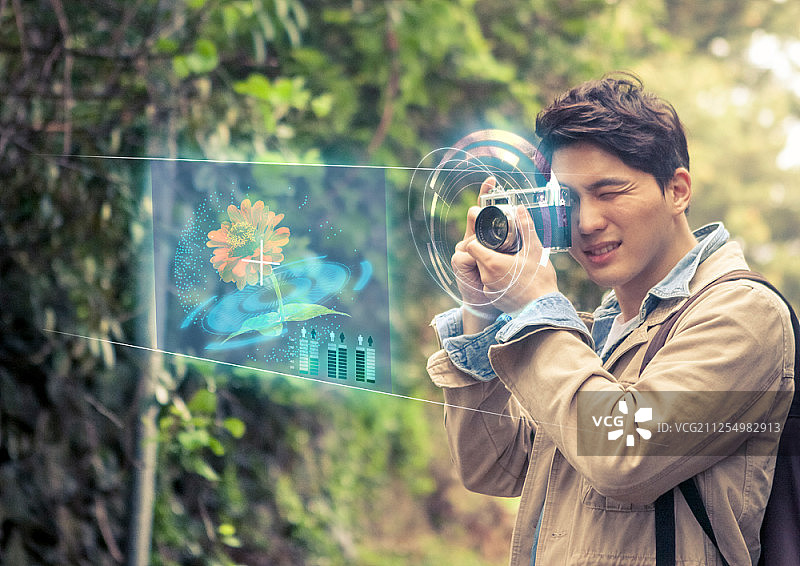 智能科技主题数字合成图像图片素材