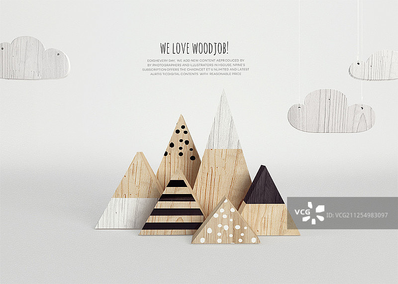 木制积木图片素材