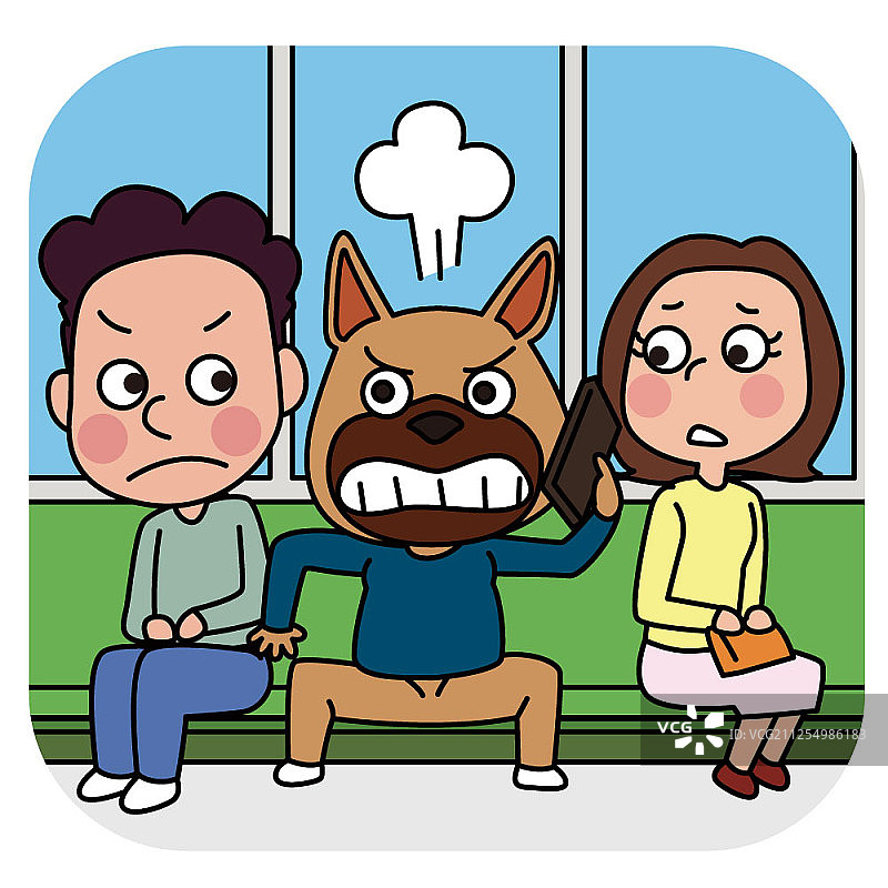 公共场所礼仪图片素材